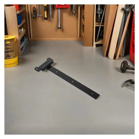 Self Closing Reversible T Shaped Stainless Steel Door Hinge With Black Finish Heavy Duty Boss Grade Smooth Sliding Bearing for Doors