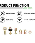 Adjustable Column Shift Linkage Kit ACA-1800 components for 350 400 700R4 and 4L60 4L60E 4L80E Transmissions Replacement