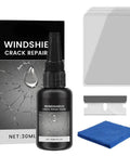 Windshield Crack Repair Kit For Cars With Glass Repair Liquid To Fix Chips And Cracks Fast And Easy Auto Window Mirror And Glass Repair Tool Set