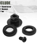 Rear Window Latch Bolt Nut Screw Replacement For Cab Glass Quarter Fits 2003 2017 Sienna GSL ASL includes components