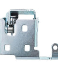 Premium Heavy Duty Chrome Front Lower Door Hinge Pair For Cadillac Escalade 2007 To 2014 side view showing steel build and bolt design.