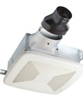 LoProfile 4 Inch Bathroom Ventilation Fan With ENERGY STAR Certification 80 CFM Ultra Quiet 1.0 Sones White Exhaust Fan