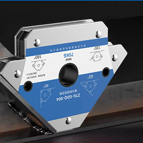 Heavy Duty Reinforced Welding Clamp With Stable Design For Easy On Site Operations And Precision Multi Angle Adjustment showing metal angle settings.