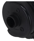 Rock Solid Auxiliary Engine Water Pump For EV Series 2017-2024 Beefed Up Electric Coolant Circulation Pump close-up view showing black heavy-duty housing.