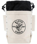 Extra Tall Top Closing Tool Bag With 3-Inch Drawstring, Heavy Duty No 4 Canvas, 5 X 12 X 9 Inches, Durable Tool Tote For Pros