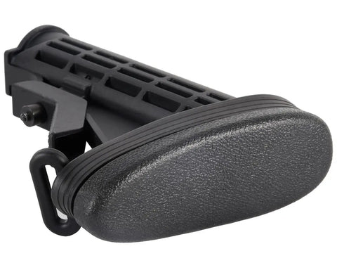 Rubber Combat Butt Pad With Snap On Recoil Pad For 6 Position Adjustable Stocks Two Pack Beat The Recoil Up To 65 Percent Durable Non Slip