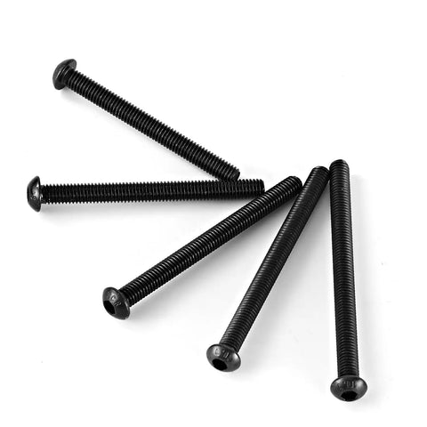 Pro Shop Ready M6 Socket Head Cap Screw Assortment Pack features five black oxide 10.9 grade alloy steel fasteners.