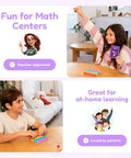 Children using Fidget Game 179 Multiplication Flash Cards Set For Kids 0-12 Facts, Grade 2-4 Classroom Or Homeschool Math Practice