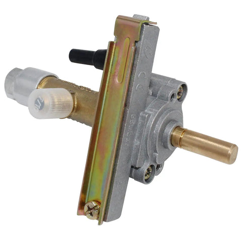 CSA Certified Gas Safety Control Valve With Piezo Ignition For Propane Patio Heaters, One Half PSI Brass Valve With Integrated Igniter