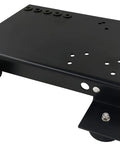 Rugged Pressure Washer Skid Plate Frame In Black Painted Steel With Rubber Feet 10x16 Deck, Heavy Duty Mount Plate, Pre Drilled