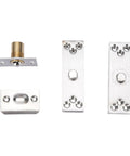 Heavy Duty Concealed Door Hinge Stainless Steel Pivot Hinge With 360 Degree Rotation 220 Lb Load Capacity Ball Bearing System