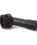 Long Horse Hair Vacuum Brush With Universal Connector For 25Mm, 32Mm, And 35Mm Hose, Small Round Dust Suction Attachment