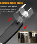 Universal Adjustable Double End Wrench for Quick Home Repairs shown with ABS handle and 3-in-1 chuck system in use