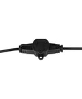 Stage Boss Thirty Two Point Five Foot Heavy Duty Extension Cord With Sixteen Gauge Three Conductor, black multi-outlet section