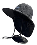 Lightweight Sun Hat With Neck Flap For Unisex Outdoor Adventurers Hiking Camping And Fishing Gear on display stand