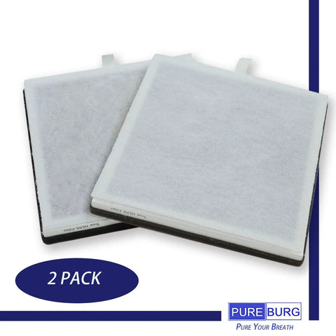 PEAIRFIL Replacement Filter For PureZone PEAIRPLG 2 Pack H13 True HEPA Activated Carbon 4 Stage Filtration Keeps PM2.5 Out
