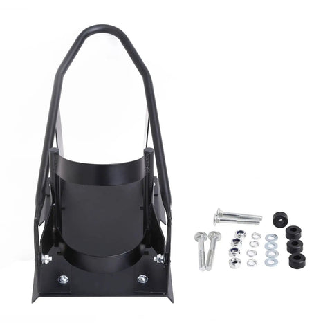 Heavy Duty Motorcycle Wheel Chock For Trailers And Trucks Built To Last Secure Floor Mount with bolts and hardware