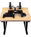 Heavy Duty Benchtop Router Table With Slick Adjustable Fence And Rock Solid Steel Stand Integrated Dust Port For Quick Setup And Crank Out Precision Cuts On Daily Diy Woodworking Tasks