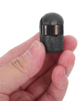 2 Pack Gas Spring Strut End Fitting Connector M8 Thread Ball Socket Joint Black Plastic For Hydraulic Rod Lift Support Outdoor Ad Box Hinge Smooth Action Tool Free Installation Durable Build Solid Heavy Machinery Pneumatic Fixes Quick Just Better black plastic ball socket connector held in hand