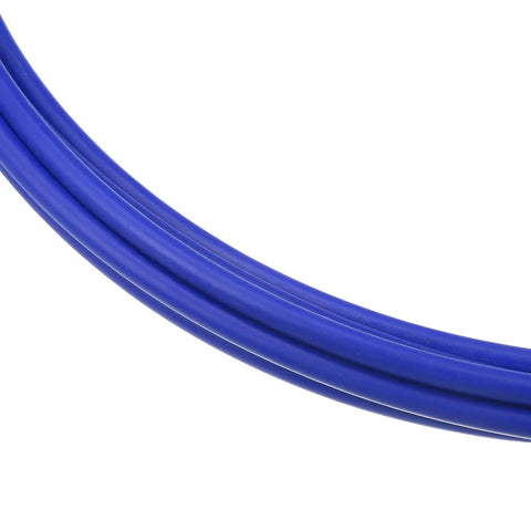 Close-up of Blue 26Ft Marine Throttle Shift Remote Control Cable For Outboard Motors, 315 Inch Length, 33C/3300 Type