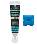 Silicone Sealant And Caulk Tube With Finishing Tool Weatherproof Flexible Adhesion For Bathroom Roof Window And Automotive