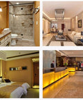 Collage of hotel interiors with European antique glass cabinet drawer handle in solid 201 stainless steel with brushed finish