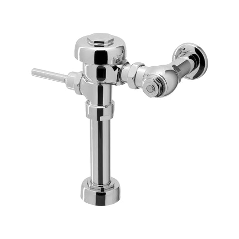 Regal 110 Exposed Manual Water Closet Flushometer For Busy Commercial Restrooms 3.5 GPF Manual Flush Valve Polished Chrome