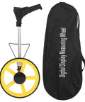 Ycauty Wheel Rangefinder with LCD Display Lightweight Measuring Wheel for Accurate Measurements on Roads 12.5inch and carrying bag