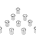 Ball Plunger Set 10 Pack 5mm By 6mm Stainless Steel Ball Spring Plungers With Push Fit Design For Mechanical Gear Fixtures Clamps And Pro Grade Heavy Duty Industrial Applications, ten pieces