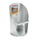 Heavy Duty Galvanized 4 Quart Feed Scoop For Farm And Livestock Use Built Tough Galvanized Steel Scoop In Black And Gray Finish Easy Pour And Clean Up Model 9204, 4 quart galvanized feed scoop