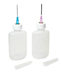 Pro Grade Dope Oiler Bottle Set For Watercolor And Acrylics With 1.25 Ounce Bottles and Blunt Needles