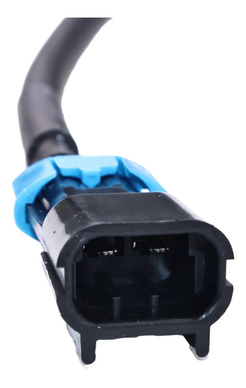 Hydraulic Tailgate Lift Actuator Replaces 99994-1167 For Kawasaki Mule Pro Dxt Dx Fxr Fxt connector close-up view in black and blue.