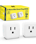 Z Wave 800 Series Smart Plug With Built In Repeater And Range Extender No Fuss Setup Mini Plug In Socket in packaging