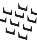 Pinch Dog Clamp Kit 10Pcs 2 Inch Woodworking Clamps For Glued Panels And Edge Joints in black steel, arranged in a grid