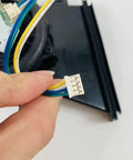 Heavy Duty Replacement Fan Motor For Robot Vacuum Roidmi Eve Plus wiring connector with four colored wires for easy installation.
