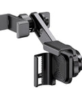 Premium Adjustable Car Phone Mount For Tesla Model 3 Y Cybertruck Dashboard Holder with secure grip and adjustable arm.