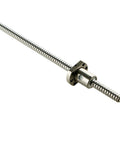 SFU1605 750mm Ballscrew Kit with RM1605 End Machined ball screw detail, CNC precision linear drive
