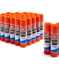 Disappearing Purple School Glue Sticks 7 Grams, 30 Count Pack For Classrooms, Mess-Free, Washable, Dries Clear, Kid-Friendly non-toxic