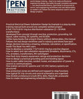 Book back cover: Practical Electrical Power Substation Design by Example; PEN logo, descriptive text, and barcode.
