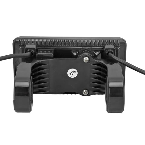 Back view of LCD Display Meter For Electric Bike S900 Controller 48V Screen With Durable ABS Body, showing cable connections