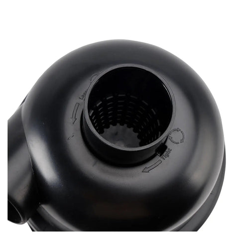 Top view of Heavy Duty Industrial Vacuum Cleaner With Cyclone Filter And Dust Canister For Woodworking Shops Sturdy Dust Separator