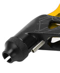 Close-up of Top Shelf Aluminum Alloy Bicycle Brake Levers showing matte gold finish and black textured grip for easy handling.