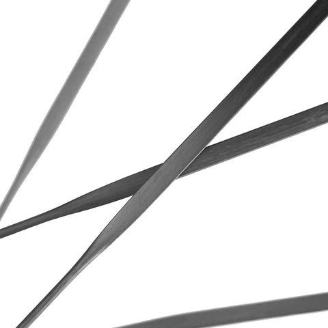 Close-up view of spokes from the Carbon Disc Brake Wheelset For Road Bikes Tubeless UD Glossy Finish 50CU-28-CC Thru Axle