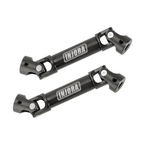 Beefed Up Hardened Steel Drive Shaft With D Shaped Holes For 1 24 Scale RC Crawlers Upgrades Tough Steel Construction Pair