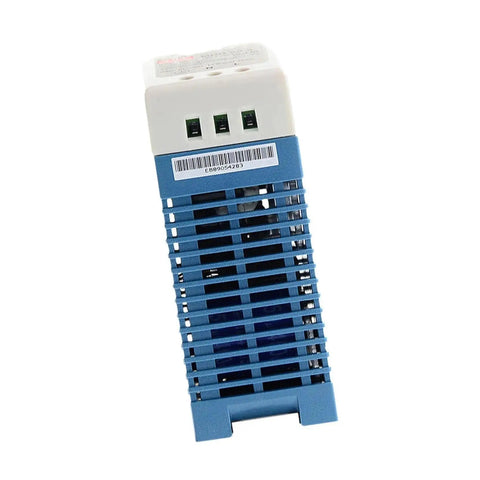 Rugged 60W DIN Rail Power Supply 48V 1.25A With Ultra Wide 85-264VAC Or 120-370VDC Input Class I Div 2 T4 Hazardous Location Certified Industrial Automation Power Solution For Fluctuating Mains, blue finned enclosure