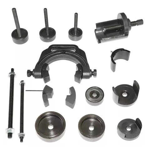 Toyota Rear Axle Camber Rubber Sleeve Tool Kit For Easy Iron Bushing Disassembly And Replacement On Land Cruiser DIY Ready Pro Grade Auto Repair Premium Quality Materials For Long Lasting Durability And Smooth Camber Service components display.