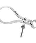 4 Inch Outside Bow Spring Caliper With Roller Pivot And Solid Adjusting Nut The Go To Steel OD Measuring Tool For Shafts Dowels Pipes Up To 100mm Matte Finish
