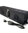 Pro 365Nm 395Nm 405Nm UV Curing Lamp For Rapid 3D Resin Exposure And Snappy Glue Drying mounted on aluminum base, with power cord.