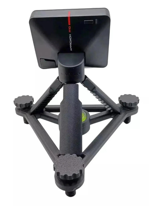 R10 Golf Launch Monitor Alignment And Leveling Stand for Indoor And Outdoor Practice with heat resistant build.