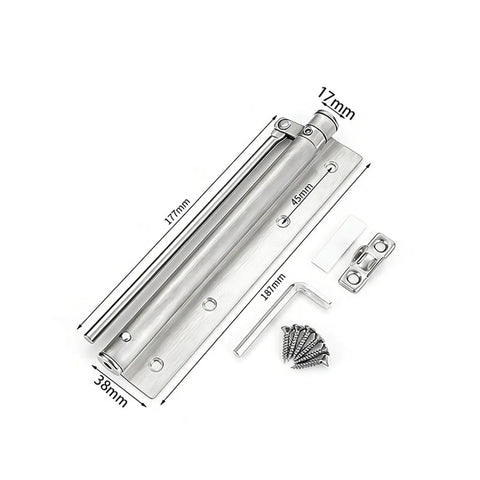 Adjustable Door Closer With Automatic Closing For Standard Hinged Doors Keeps Doors From Slamming Smooth Quiet Closing Easy Install